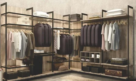 How to Design a His  Hers Wardrobe