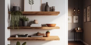 Wooden Shelves 