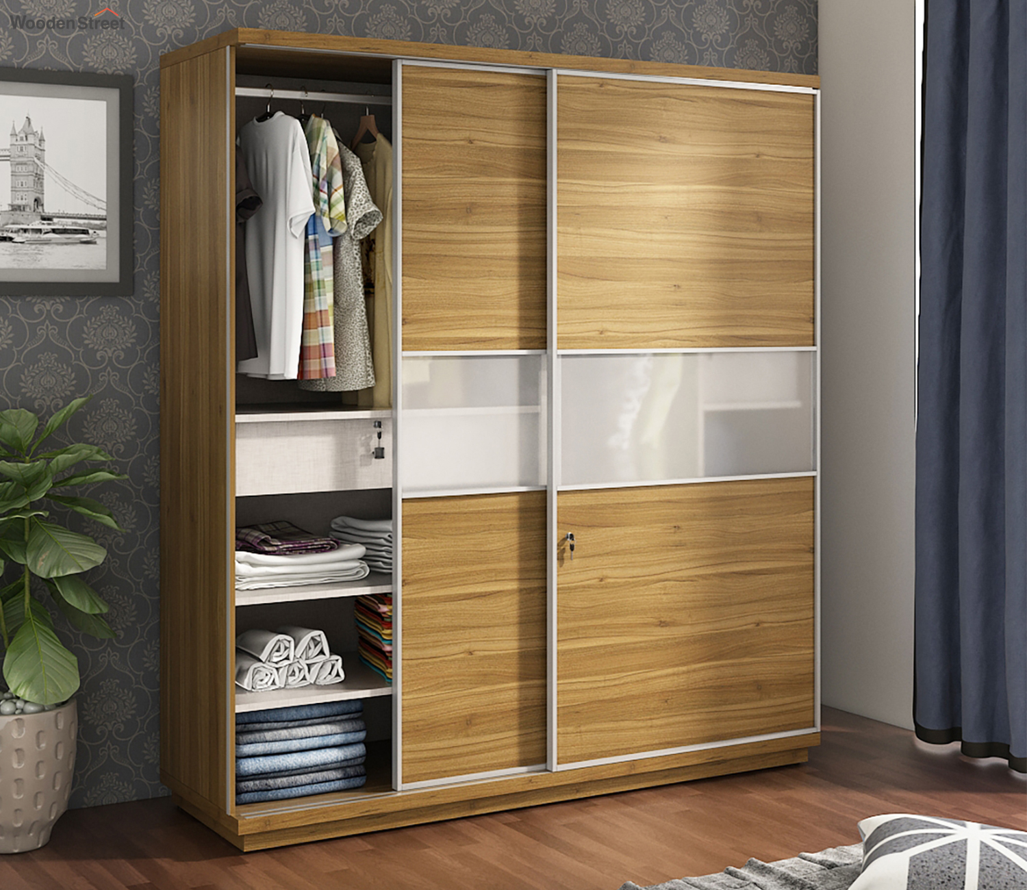 2 Door Sliding Wardrobe Designs